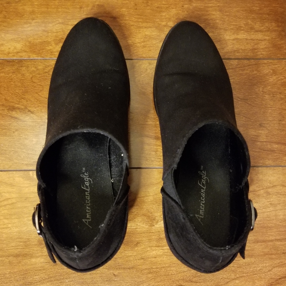 Black American Eagle booties 6.5